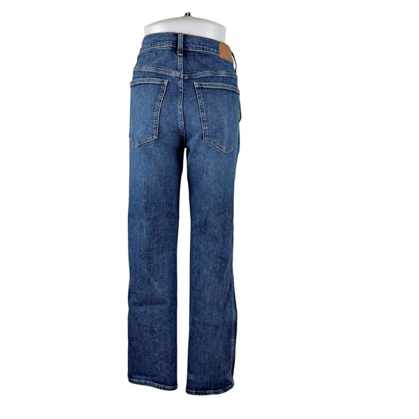 Madewell Mid-Rise Stovepipe Deming Wash Women's Stretch Denim Jeans Sz 31 - Image 3