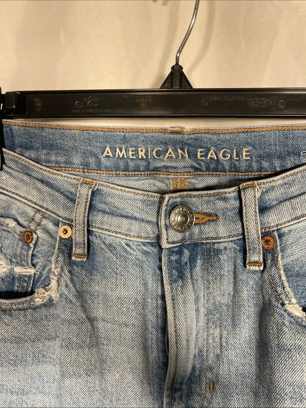 AMERICAN EAGLE WOMENS ‘90S BOOTCUT FLARE JEAN 8 REGULAR - Image 3