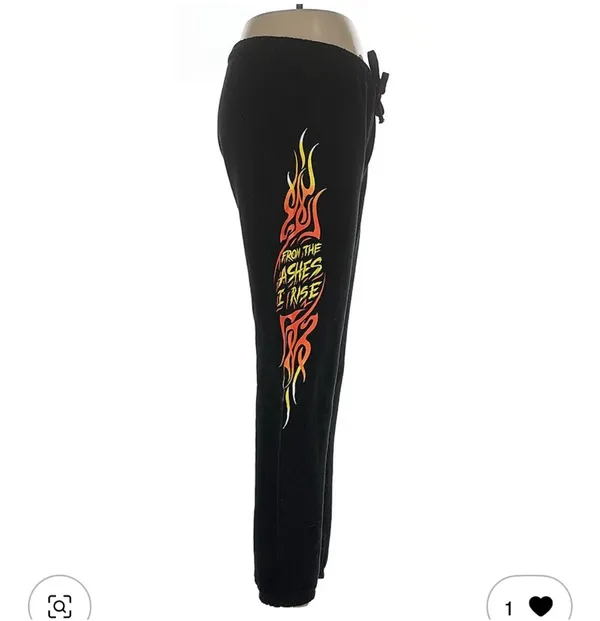Beautiful Disaster Sweatpants large Black - Image 4