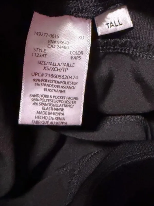 Source Unknown Black Wide-Leg Jogger Track Pants for working - scrub bottoms - Image 3