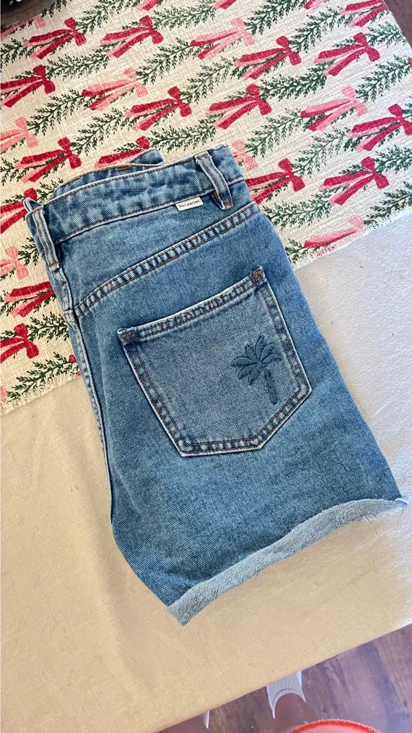 Billabong x The Salty Blonde denim shorts - Image 2