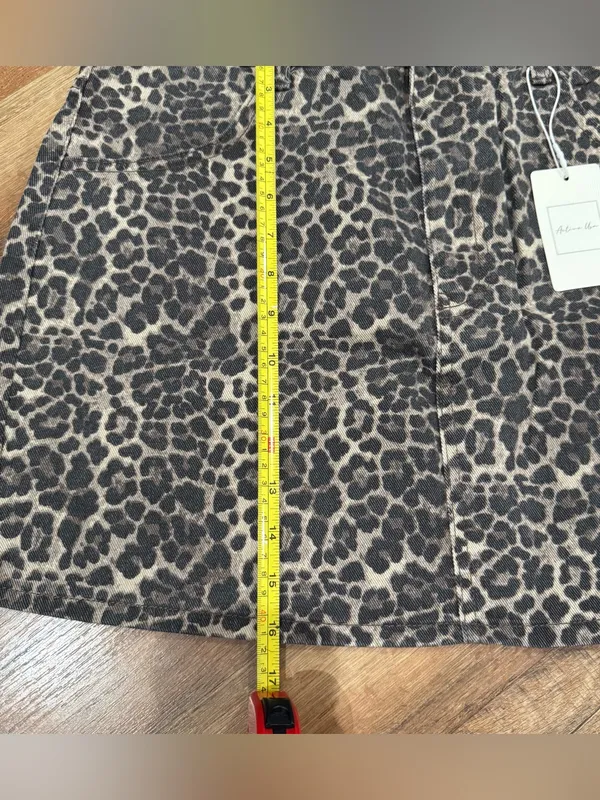 Active USA Leopard Print Mini Skirt - Image 6