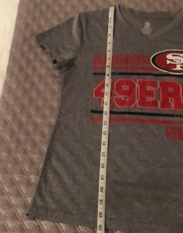 National Football League San Francisco 49ers grey athletic shirt - Image 7