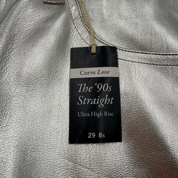 Abercrombie & Fitch Curve Love 90's Straight Ultra High Rise Jeans - Image 10