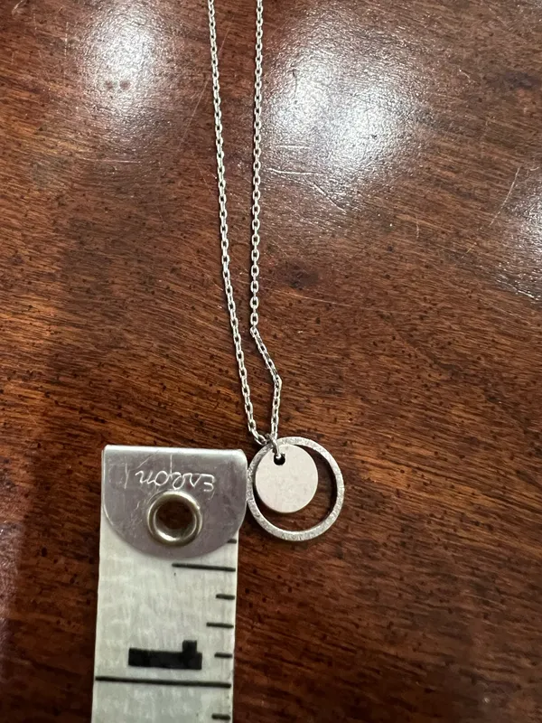 Silver necklace - Image 2