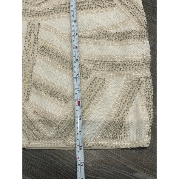 ENDLESS ROSE SIZE S Sequins DETAIL MINI SKIRT‎ SATIN FLORAL - Image 2