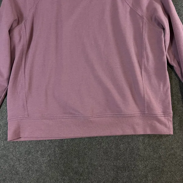 Lululemon Perfectly Oversized Crewneck Pullover Mauve Purple Size 12 Sweatshirt - Image 9