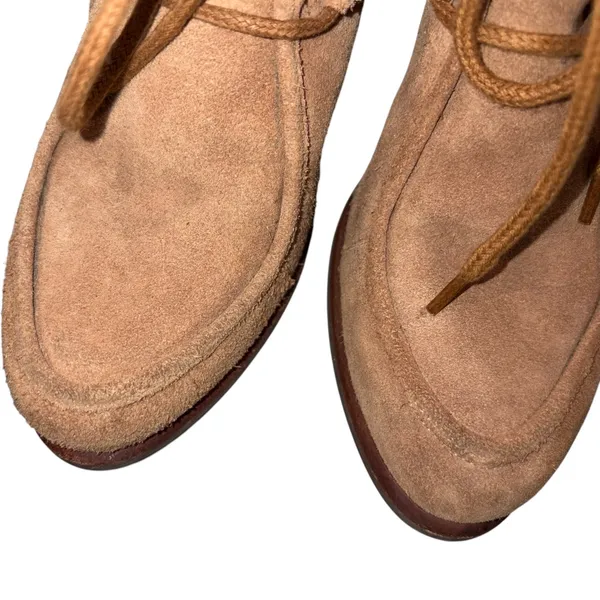 Ugg Analise Suede Lace Up Booties Boots Shoes 6.5 - Image 6