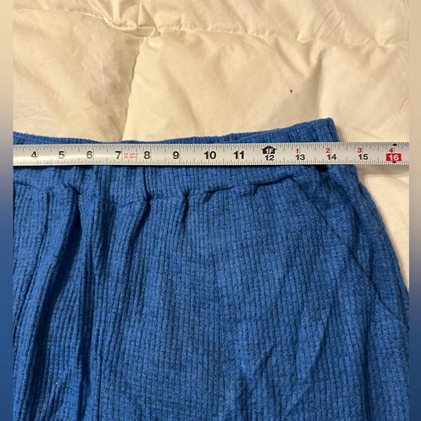 Retreat Wide Leg Waffle Knit Soft Lounge Pants - NWOT - Size L - Image 9