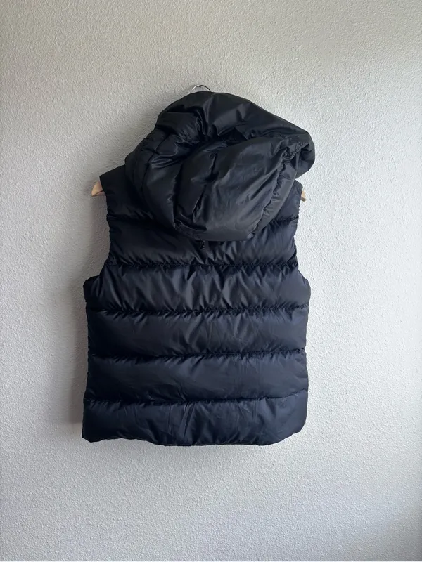 Black Puffer Vest - Image 2