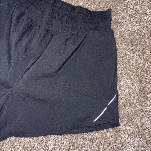 All in Motion Women's Black Athletic Activewear Shorts Drawstring Pockets XS - Image 8