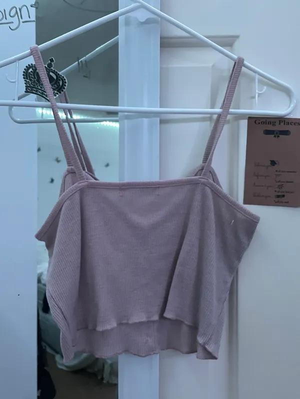 pink tank top Size XS - Image 2