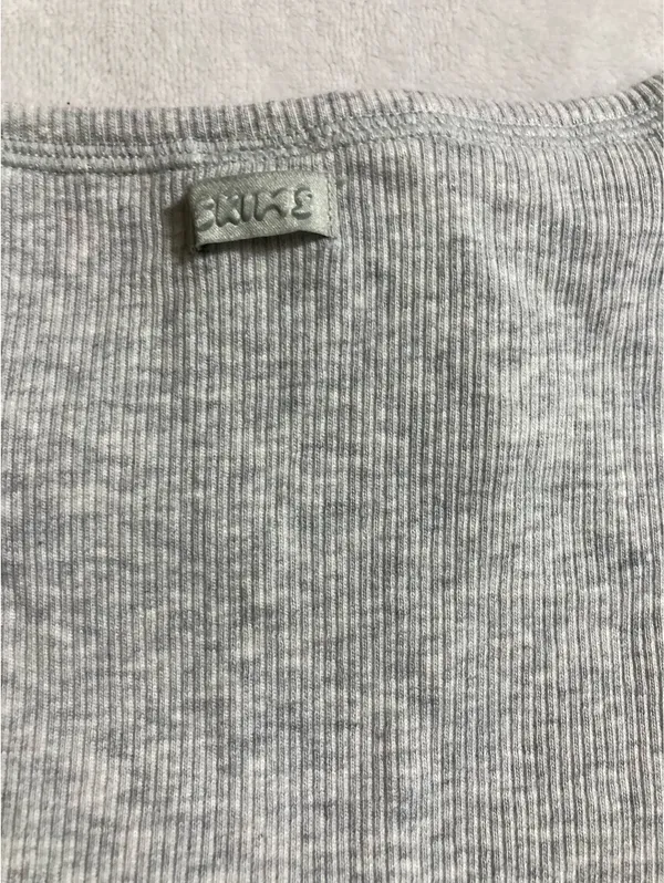 SKIMS Cotton Rib Scoop Henley S - Image 4