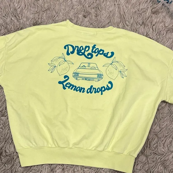 Wildfox drop tops and lemon drops sweatshirt medium - Image 7