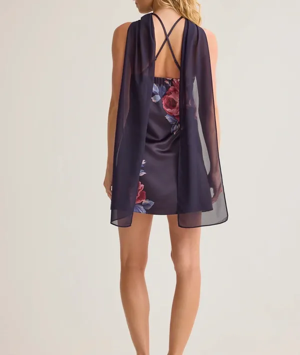 Altar'd State Majorette Scarf Mini Dress - Image 4