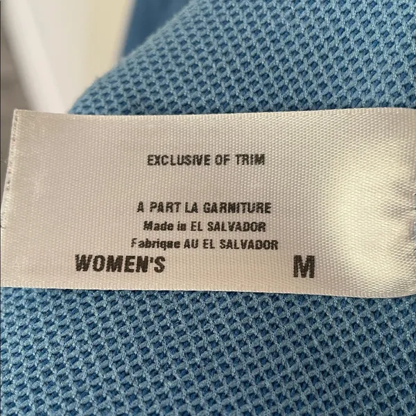 Patagonia Light Blue Quarter Zip Pullover Medium - Image 6