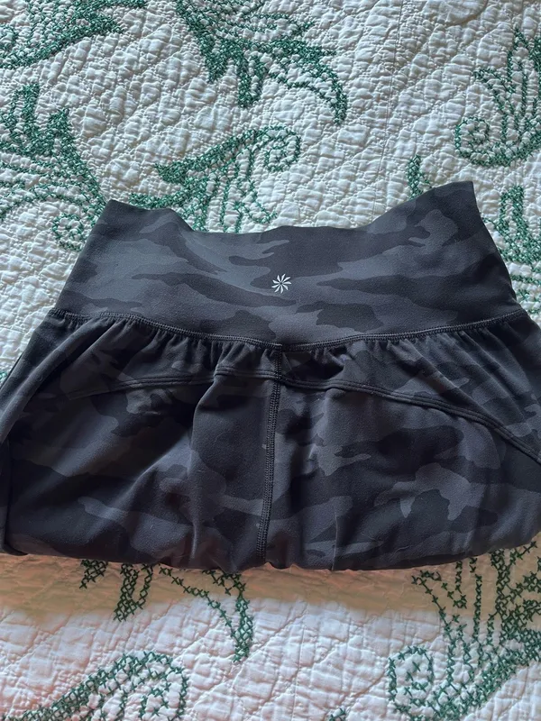 Athleta Black Camo Joggers  - Image 3