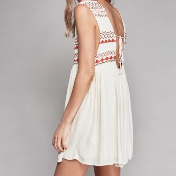 free people embroidered simply dress - Image 2