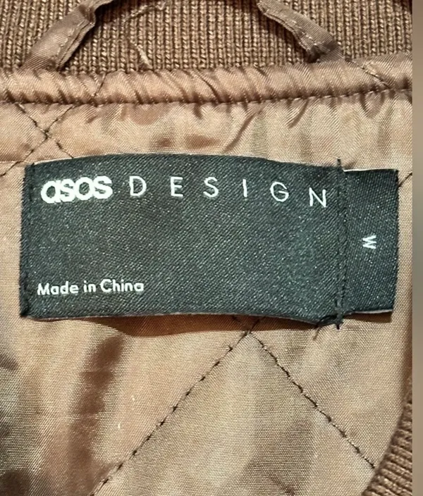 ASOS Design Extreme Oversized Borg Bomber Jacket - Image 6