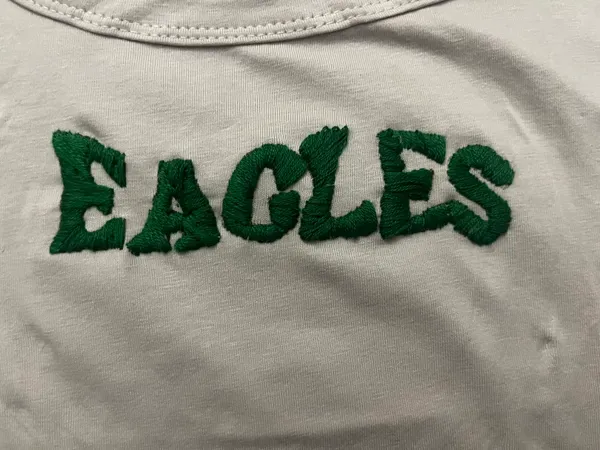 embroidered eagles tank top! - Image 3