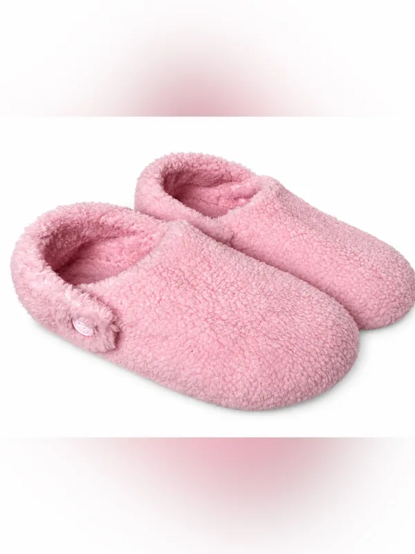 NWOT Crocs Classic Cozzzy Slippers Women’s 9 Pink Milk - Image 2