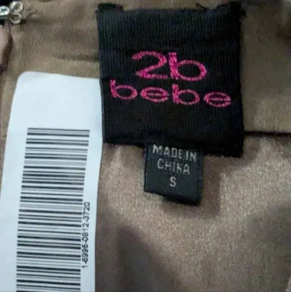 2b Bebe Ombre Sequin Mini Skirt, Size Small - Image 3