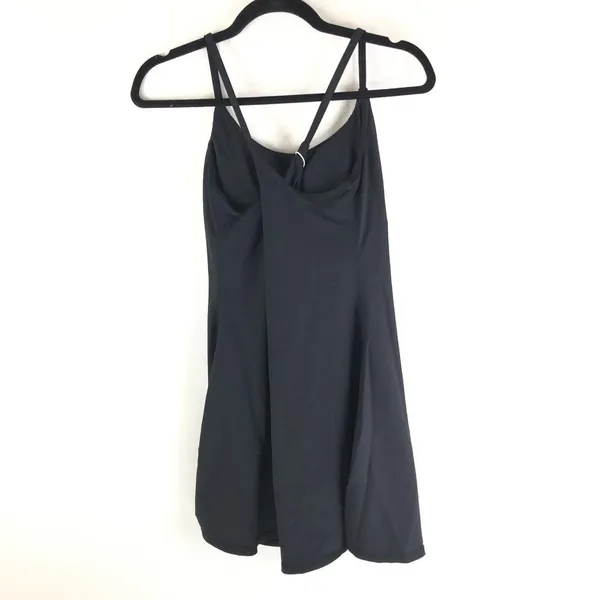 Halara Patitoff Flow Pet Hair Resistant 2-in-1 Flare Dress-Wannabe Black S - Image 7
