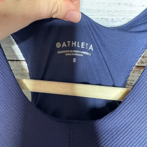 Athleta Intensity Support Top - Dress Blue - Size Small - Image 3