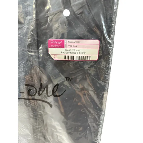 31 Thirty-One Thirty One Stand Tall Insert for Large Utility Tote Black NEW - Image 3