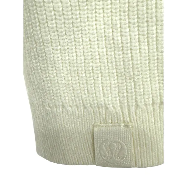 Lululemon Women's Side Slit Sweater Wrap Open Front Cardigan Ribbed Knit Size 4 - Image 11
