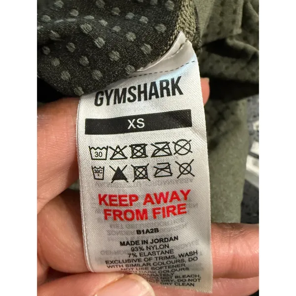 Gymshark Energy+ Seamless Leggings Olive Green High Waisted XS‎ B1A2B - Image 5