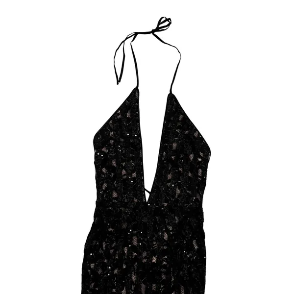 Michael Costello x REVOLVE Monique Gown in Black, Size XS - Image 4
