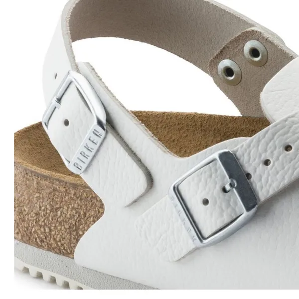 Tokio Super Grip white Birkenstock with adjustable back strap - Image 5