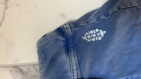 free people blue hot shot skirt skort size small - Image 2