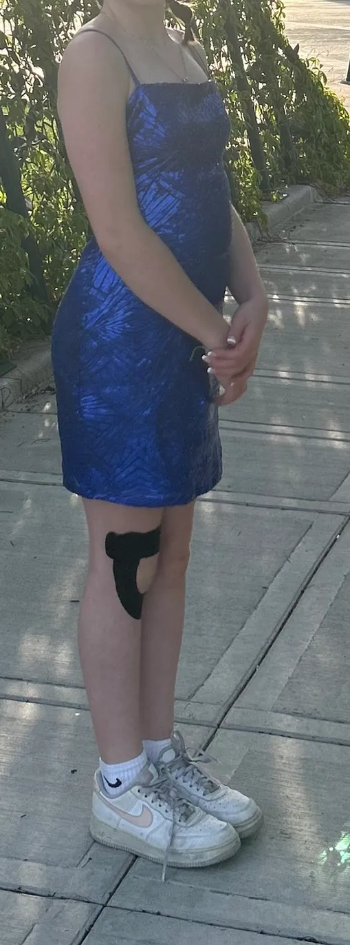 Macy's Blue Homecoming Dress - Image 10