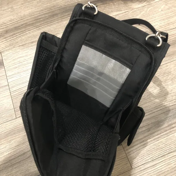 Travelon Black Crossbody Bag Travel Purse - Image 8