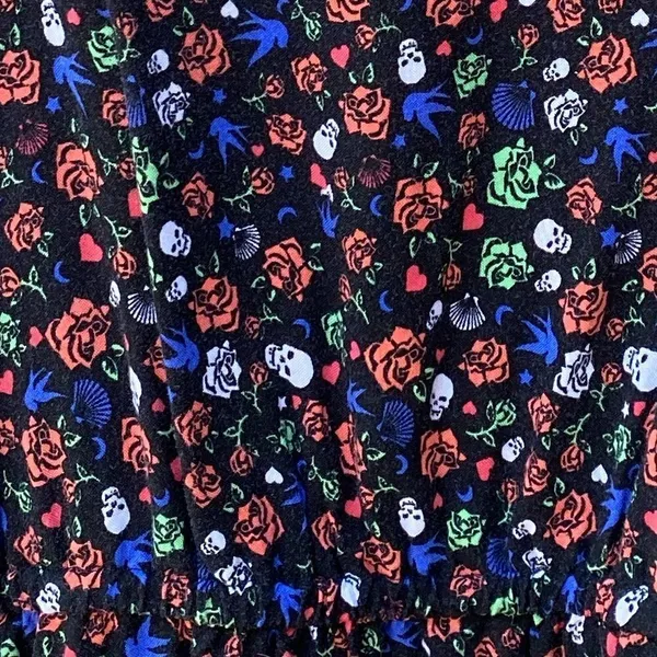 Divided H&M Floral Skulls Dress‎ - Image 5
