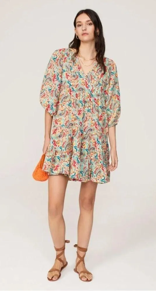 Marine Layer scarlett cotton multicolor dress - Image 2