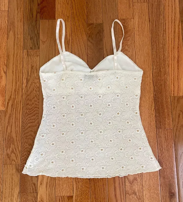 Beautiful BCX lace Y2K Vintage Tank Top - Image 2