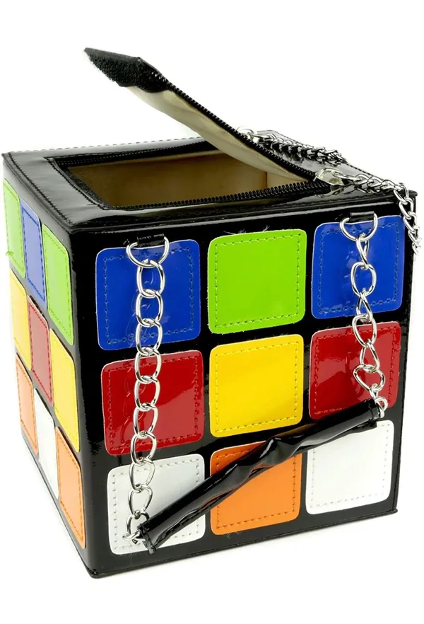 Rubik’s Cube Purse Handbag Multiple - Image 7
