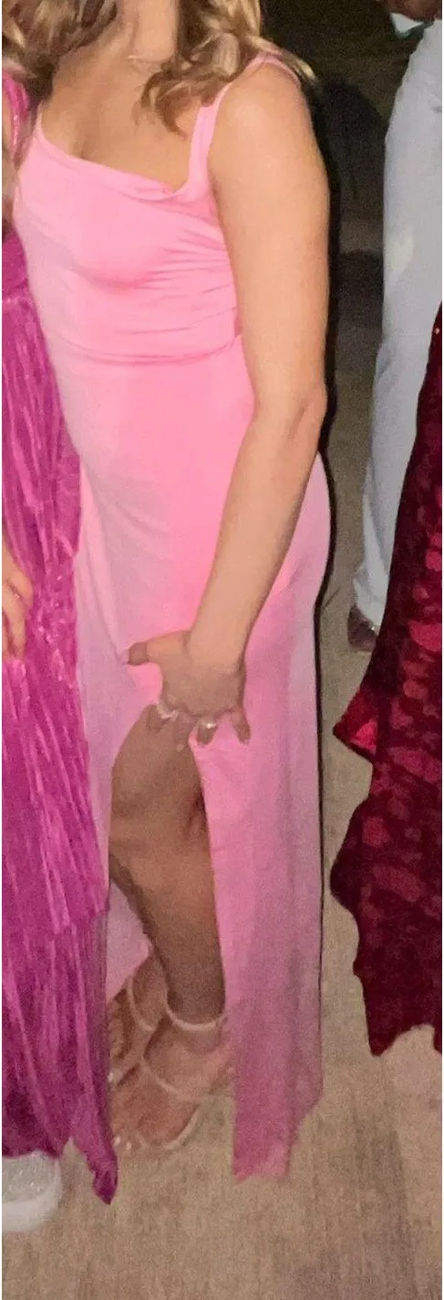 hello molly pink maxi dress - Image 3
