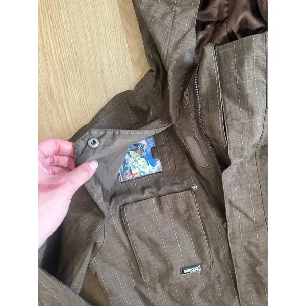 Burton Snowboarding Brown Vintage Jacket - Image 3