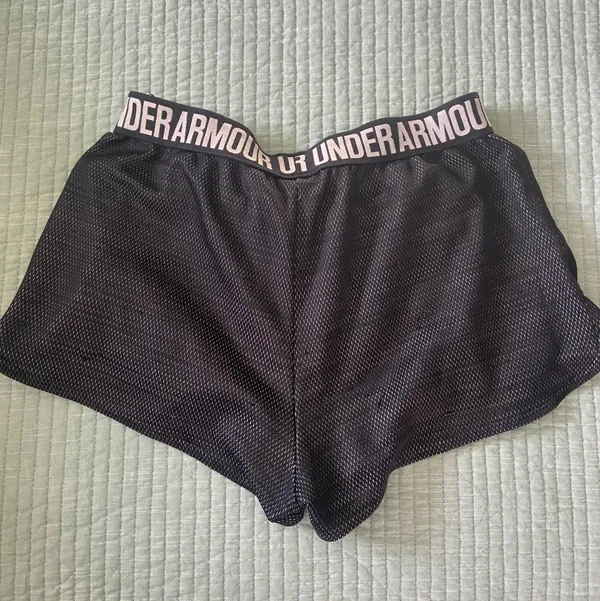 Under Armour Black Running Gym Shorts - Image 2