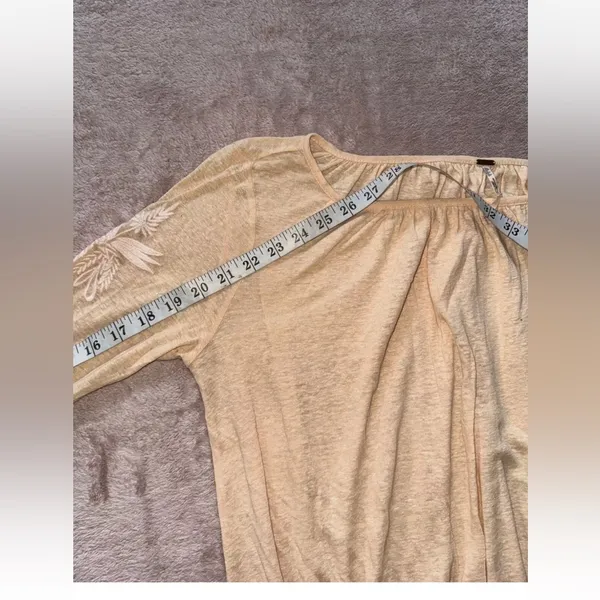 Free‎ People Women’s Lightweight Pullover Long Sleeve Blouse Size Xsmall - Image 6