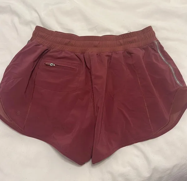 CRZ Yoga Shorts in Misty Merlot - Image 2