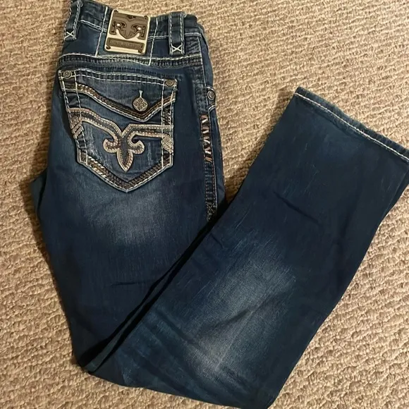 Rock Revival slim boot jeans size 30 - Image 2