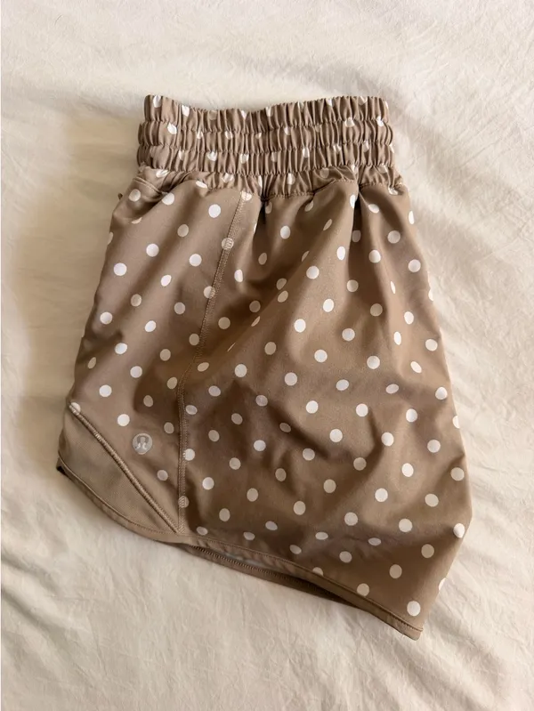Polka Dot Lululemon Shorts - Image 2