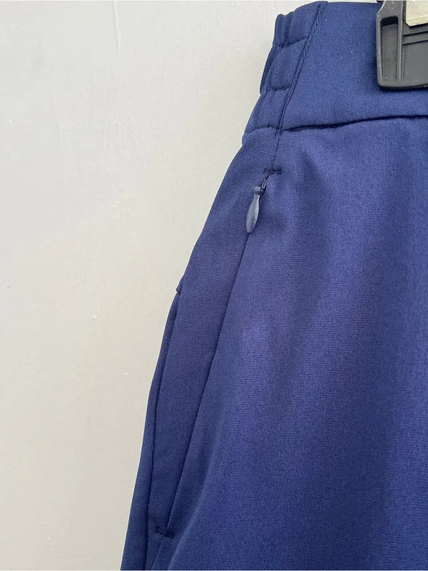 Lands' End Wide-Leg Navy Trousers - Image 4