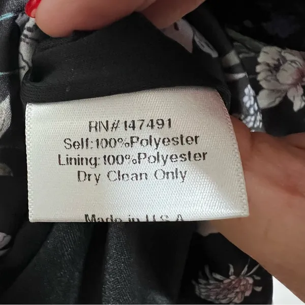 NEW NWT Katie May Chasing Dawn Strapless Dress In Midnight Floral Print - Image 11