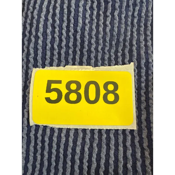 Simply Southern Blue Striped Seersucker Tiered Babydoll Dress Square Neck‎ Large - Image 6
